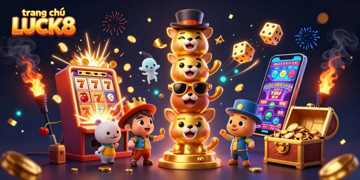 Experience the exciting trang chủ LUCK8 casino with vibrant games and dynamic elements.