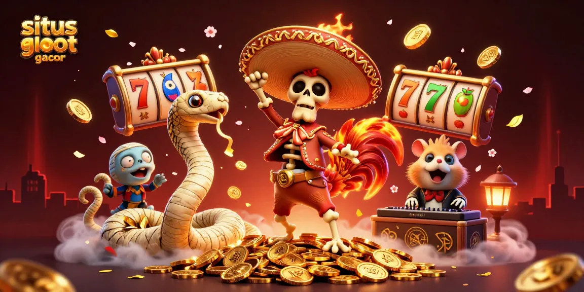 Menangkan jackpot di situs slot gacor dengan karakter unik yang merayakan keberuntungan.