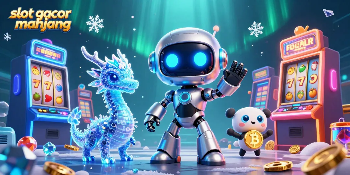 Spin the reels in vibrant slot gacor mahjong action, showcasing 3D characters and gaming elements.