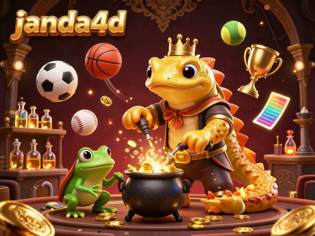 Permainan judi di janda4d menampilkan alkemis salamander emas dan pengalaman menyenangkan penyaringan koin emas.