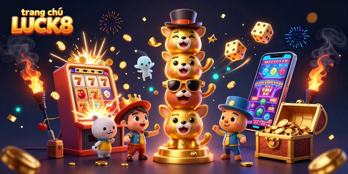 Experience the exciting trang chủ LUCK8 casino with vibrant games and dynamic elements.