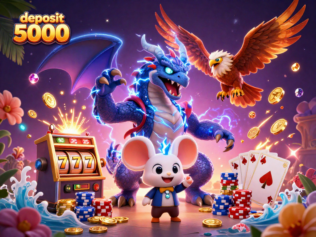 Play dynamic online casino games with deposit 5000 and win big rewards!