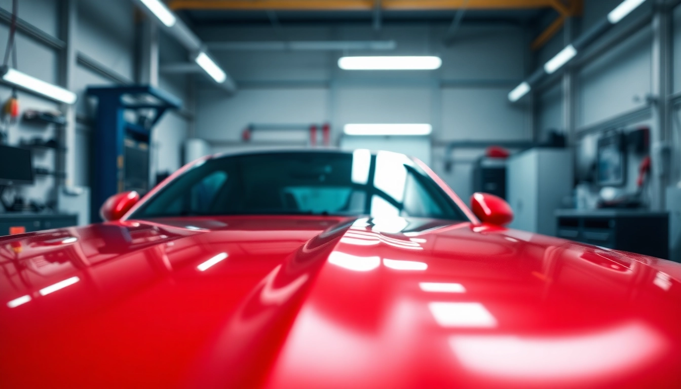 Vehicle with PPF Chattanooga application displayed in a modern automotive detail service.