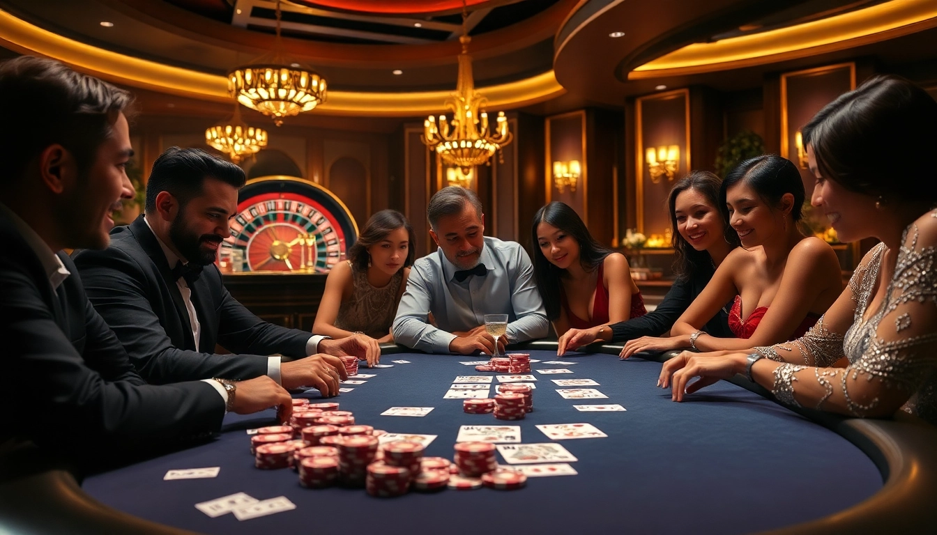 Experience thrilling sex games in a captivating casino atmosphere with poker and roulette.