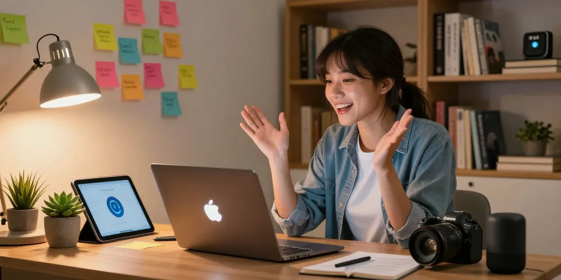 Engaging chat with Crushon AI in a cozy digital workspace, showcasing interaction and technology.