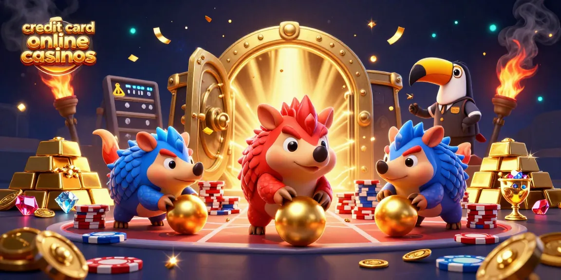 Engage with top credit card online casinos featuring vibrant pangolins and gleaming treasures.