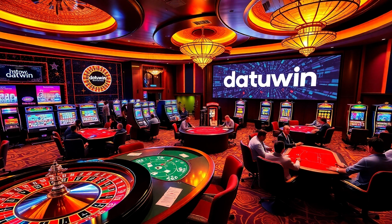 Rasakan sensasi di datukwin ketika pemain terlibat dalam permainan kasino yang mendebarkan.