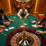 Experience thrilling gameplay at the rikvip casino with luxury cards, chips, and roulette.