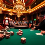 Experience high-stakes poker at 79king with elegant tables, vibrant atmosphere, and professional gamblers.