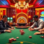 Experience Gopay88 Daftar with a vibrant casino scene showcasing poker, slot machines, and digital gaming.