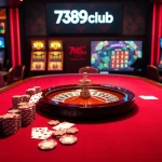 Experience the thrill of winning at 789club with vibrant poker chips and casino tables.