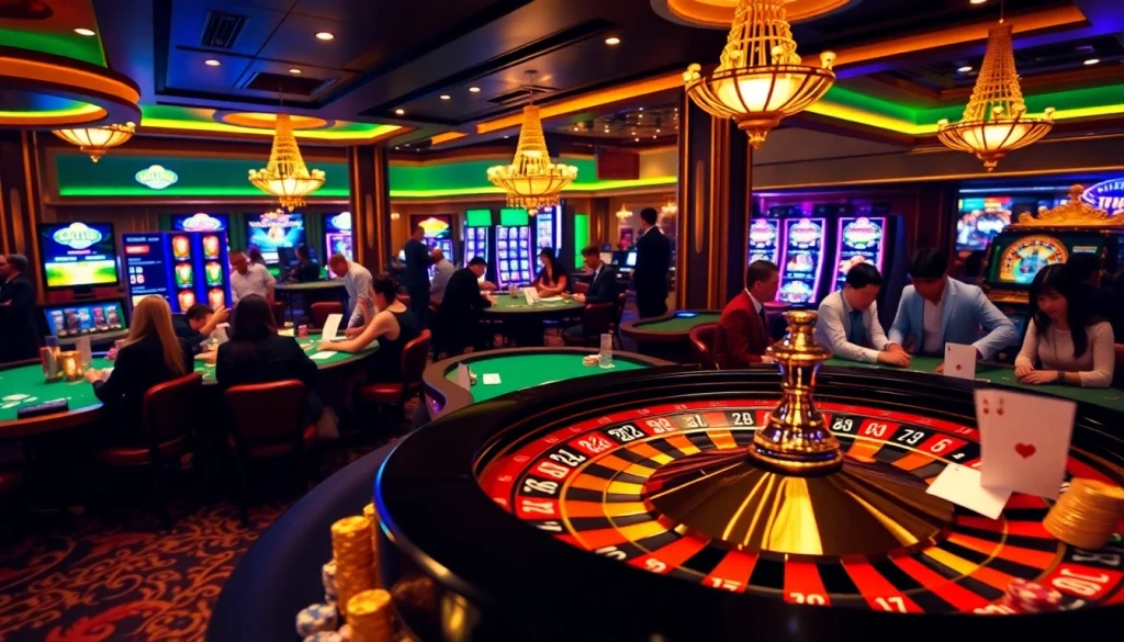 Experience the excitement of gambling at https://nh8833.com/ with vibrant casino games and an immersive atmosphere.