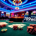 Experience the excitement of winning with link 789win at a luxurious casino table.